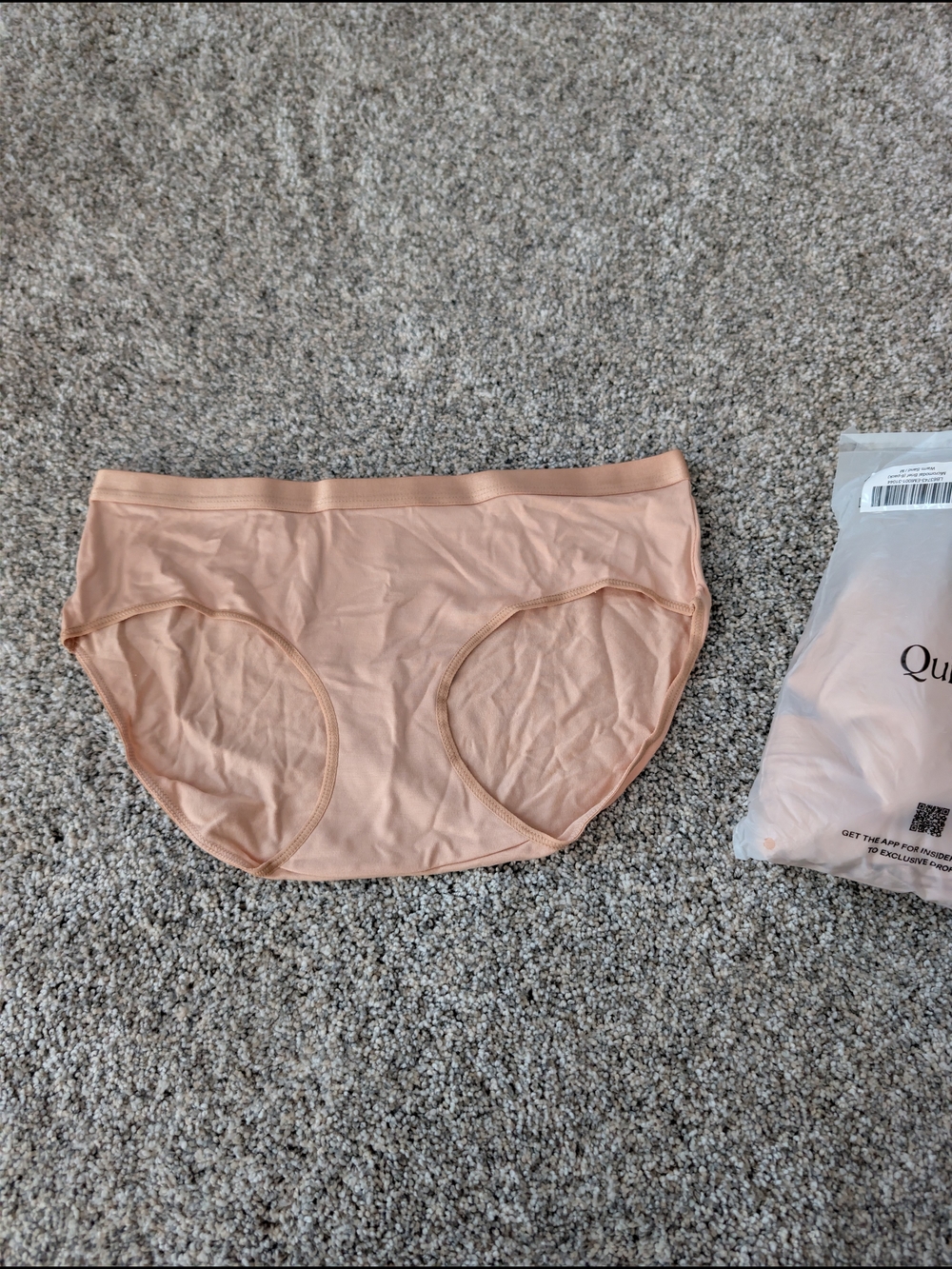 Quince Micromodal Brief Hipster Panties 6-pack Beige Nude Tan Medium